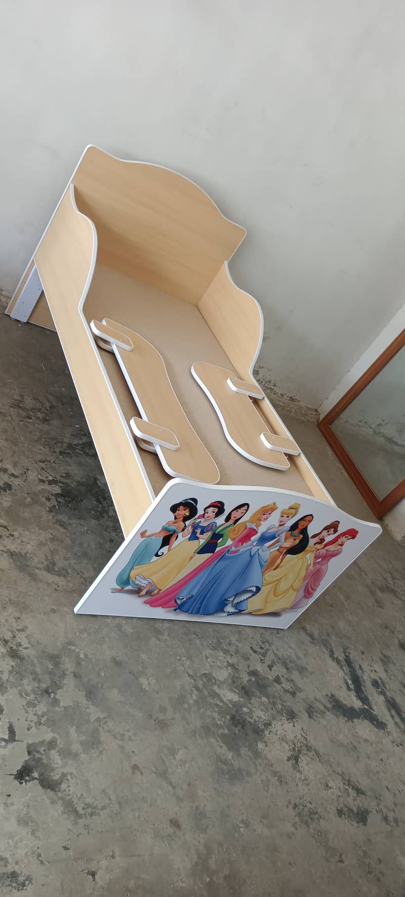 New Style Kids Single Bed for Girls Sale in Pakistan unique Design 2