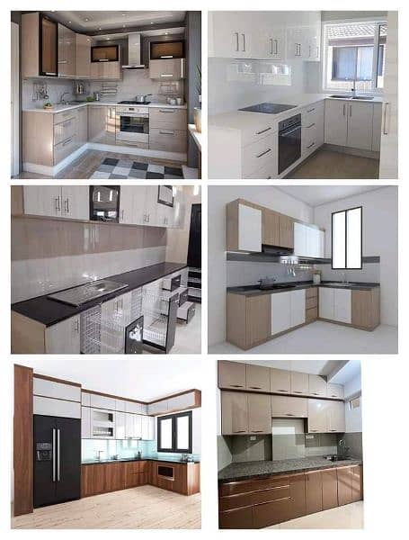 kitchen cabinet and granite marble 9