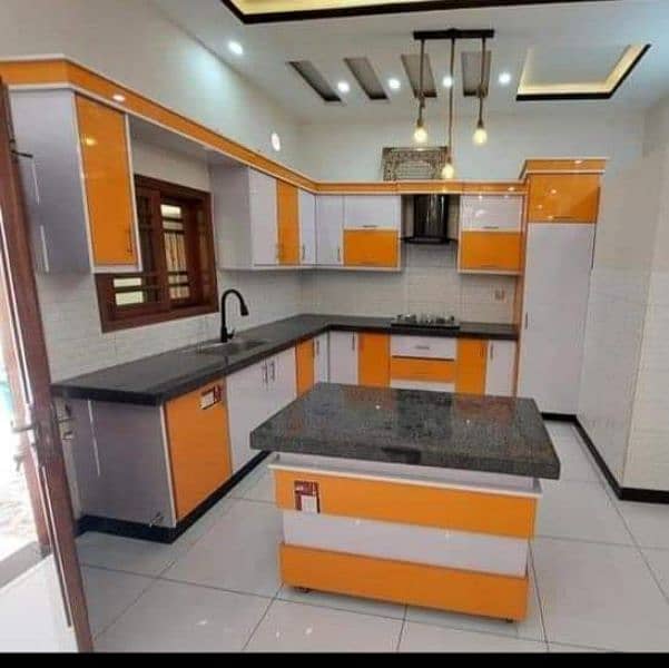 kitchen cabinet and granite marble 6