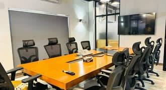 8 MARLA FURNISHED OFFICE AVAILABLE FOR RENT