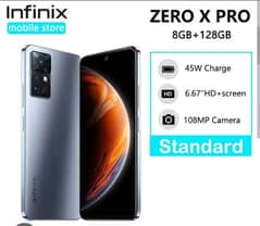 infinix zero x pro 8/128 GB