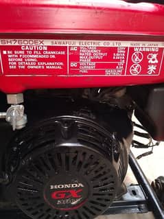 6.5KVA Elemax honda Japanese generator self start