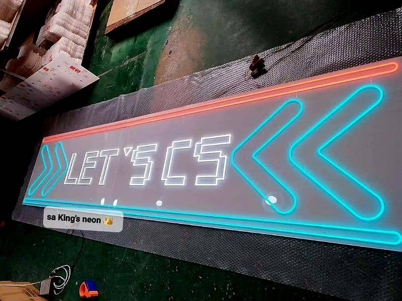 Customized Neon Name Sign Board For Bedroom & Studio | Neon Lights 4