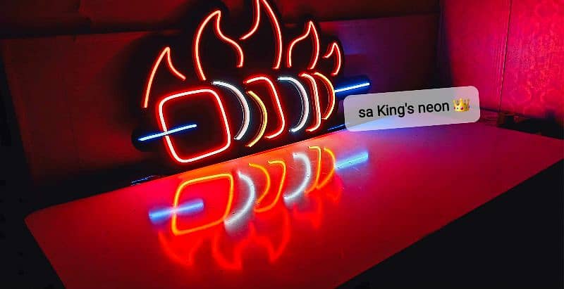 Customized Neon Name Sign Board For Bedroom & Studio | Neon Lights 14