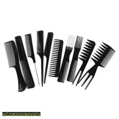 professional salon hair comb set-pack of 10