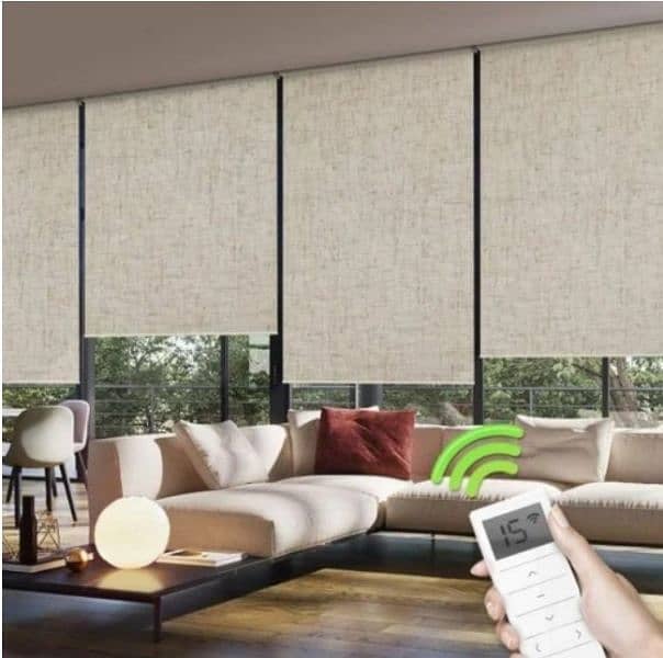 [window blind] roller blind, remote control blinds 6