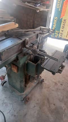 Wood planner machine for sale 3 in one All okay and complete machine