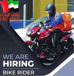 Dubai Bike Rider Job