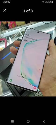 Samsung note 10 plus/12+256gb PTA approved 0340=3549=361 my WhatsApp