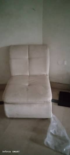 three same sofa chairs up for sale