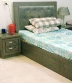 FAILY USED & NEATLY SINGLE  BED AND MATTRESS