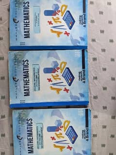 CAIE AS LEVEL MATHEMATICS TOPICALS P1 & S1 (3 BOOKS) PAST PAPERS