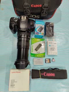Canon 600d Dslr Camera 100/300 lens Hd Video