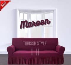 Turkish style 7 seater sofa cover