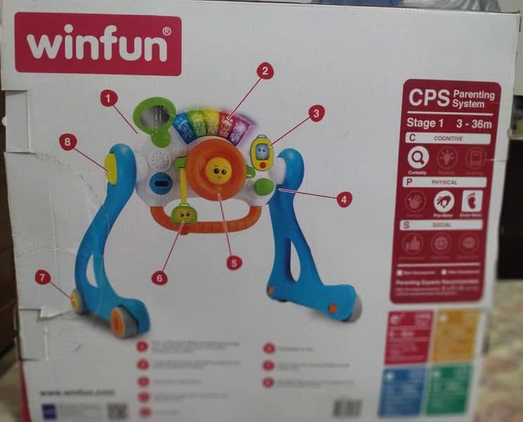 Winfun Drive N Play Gym Walker 1