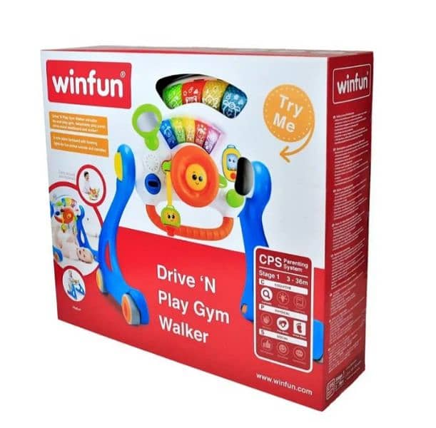 Winfun Drive N Play Gym Walker 2