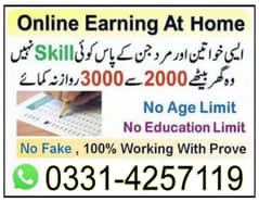 Online job available, Typing/Assignment/Data Entry/Ad posting etc