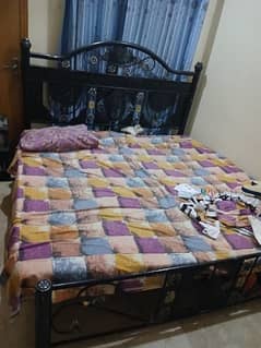 King size Bed For sale Rod Iron.