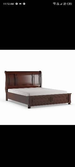 bed wood