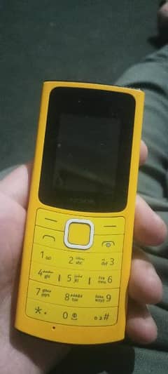 Nokia 110 orange colour only mobile