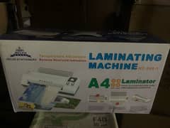 A4 size lamination machine