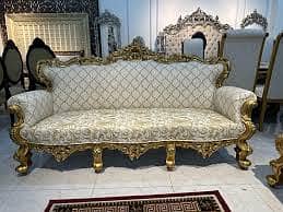 wooden Sofa / Sofa set/ chinioti Sofa Set / Luxury Sofa Set /Furniture 2