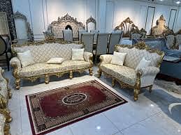 wooden Sofa / Sofa set/ chinioti Sofa Set / Luxury Sofa Set /Furniture 6