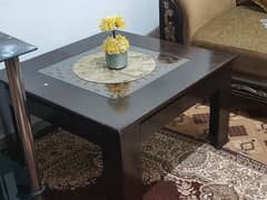 wooden center table for argent salle