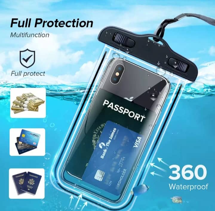 Waterproof Mobile cover – Mobile pouch, Save document cover 0