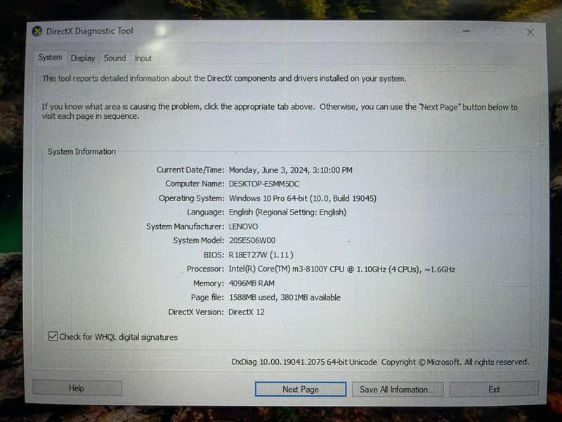 Lenovo Thinkpad 11e Yoga Gen 6 (Touch Screen), 11