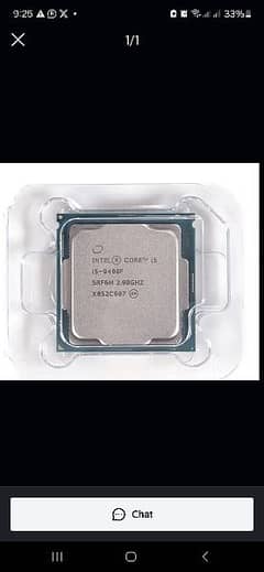 Intel Core i5 9400f processor