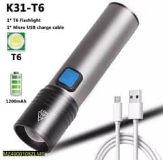 K31 Rechargable Led Flash Light (Premium)