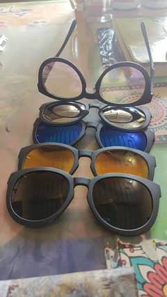 Attachment Glasses with 4 shades