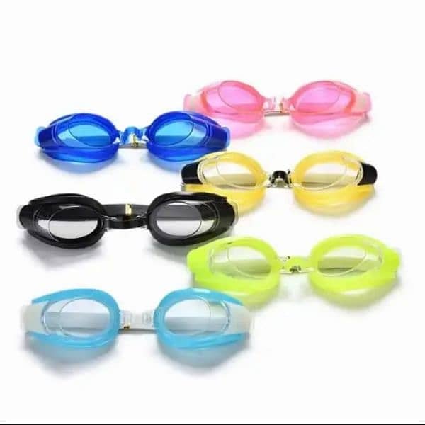 Swimming pool googles or glasses with ears plug | 100% Safety 3