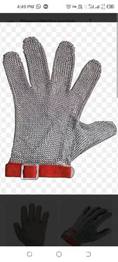 Mesh gloves