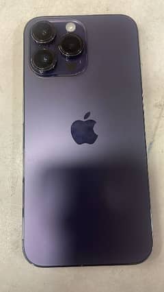 iphone 14 pro max 256gp 10/10 water pack non pta