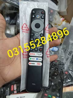 TCl, Haier, Samsung, orient smart LED LCD TV remote control available