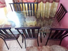 Dining table with chairs for sale in karachi