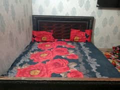 King bed with mattress foam included
