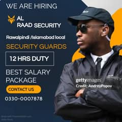 Hiring local security guard local from islamabad