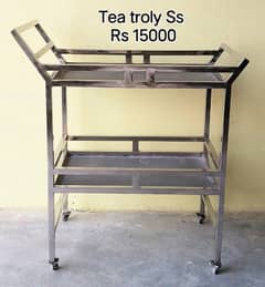 Ss tea troly