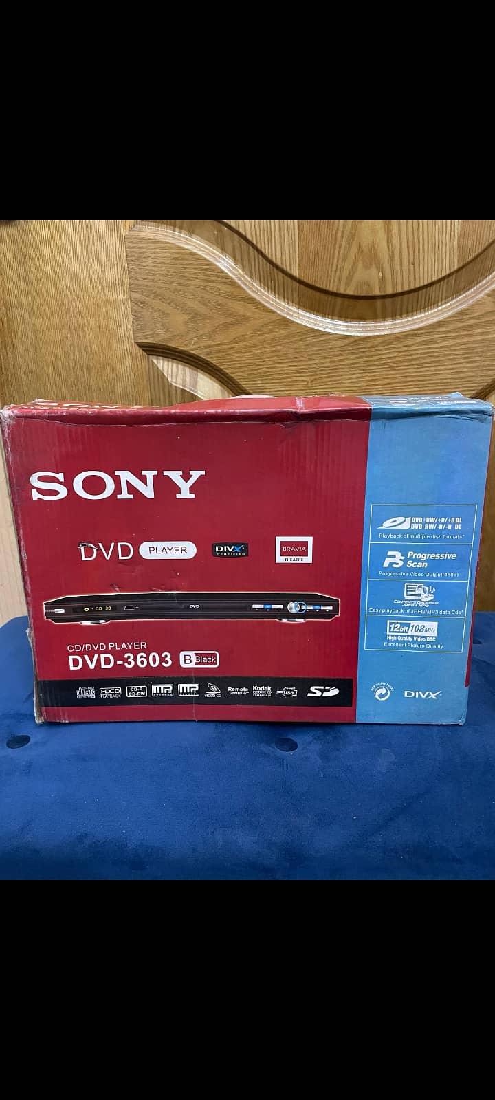 SONY CD DVD Player England UK IMPORTED 3