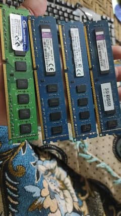 4Gb Ram ddr3 for pc  4*4=16