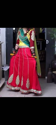Ayeza khan Mehndi Dress