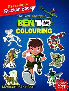 My Favorite Sticker Book ( BEN-10  Ever Energetic )