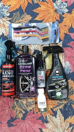 Car care products complete set