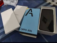 oppo a96 8+8 ram 128 rom with box and charger