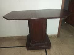 Wooden Iron Stand for sale