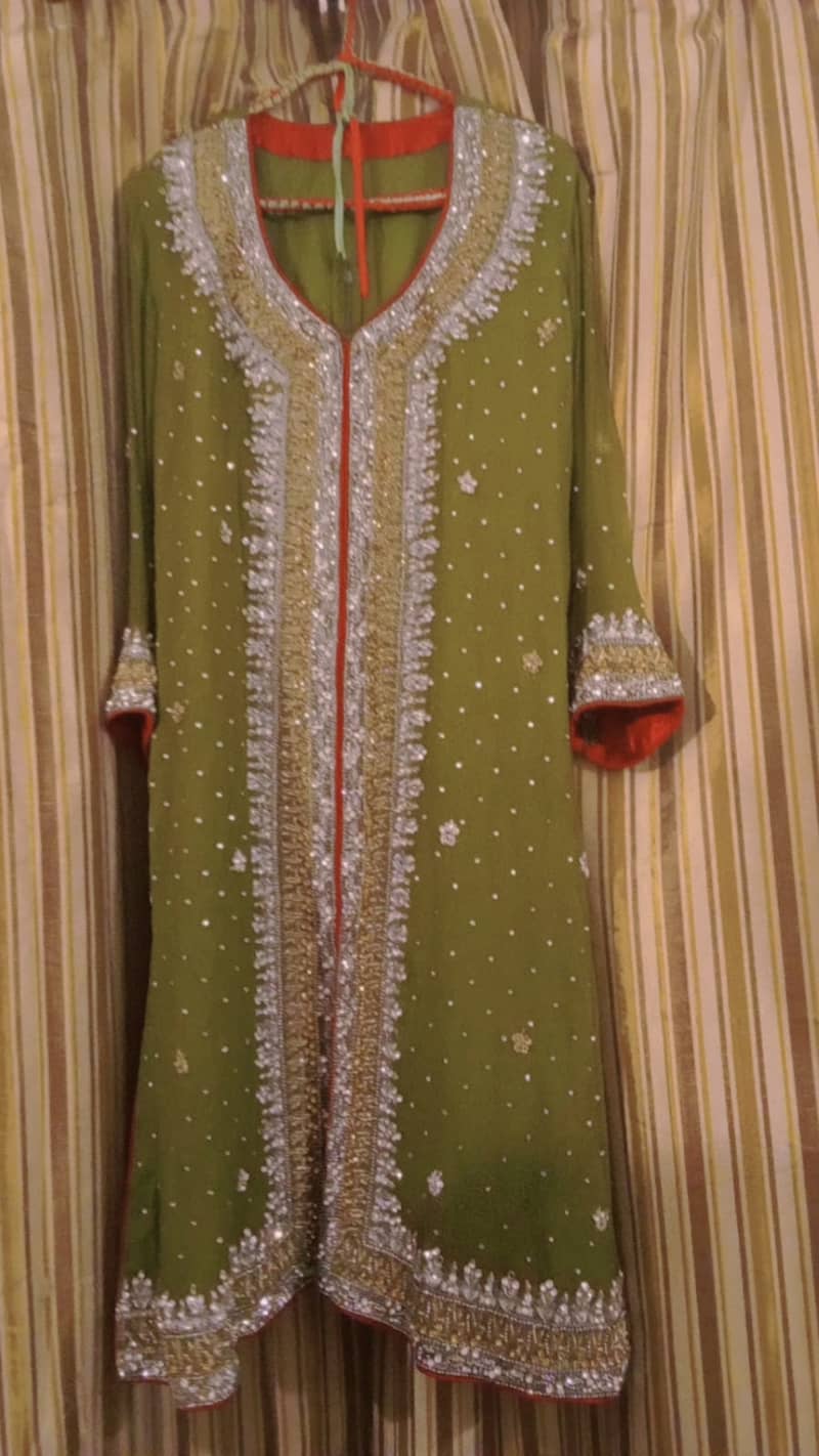 Mayo/Mehandi/Dholki dress for bride 1