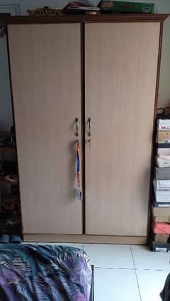 lasani double door wardrobe